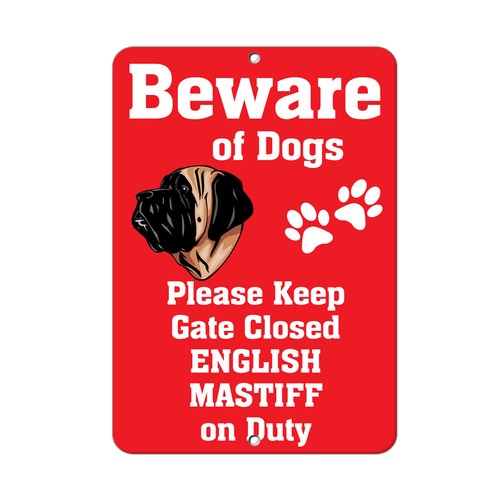 English mastiff dog - english,