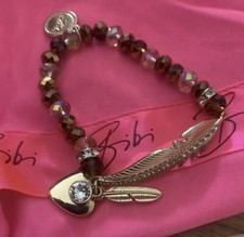bibi bijoux leaf gold colour