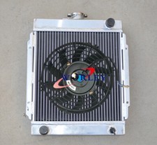 3ROW ALUMINUM RADIATOR+Fan FOR