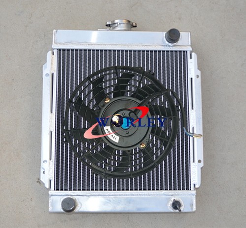 3row aluminum radiator fan for - radiator+fan,
