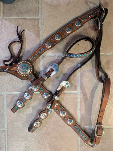 Cowperson tack set bridle - set,