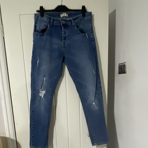 883 police mens blue denim - 883,