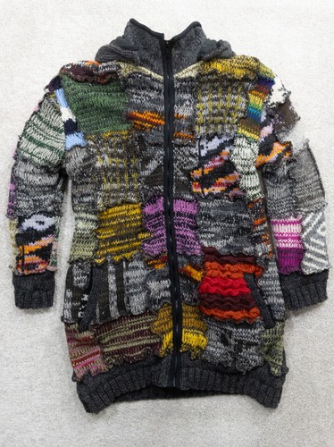 Equatorial wool patchwork - wool,