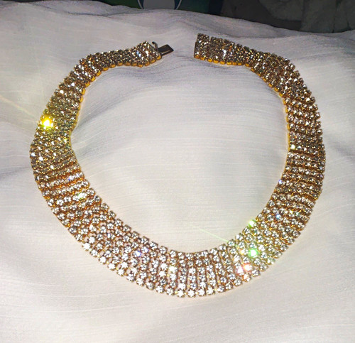 Vintage rhinestone statement - vintage,