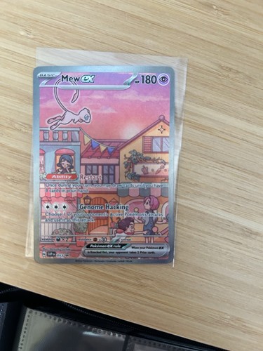 Mew 053 scarlet violet - mew, ex
