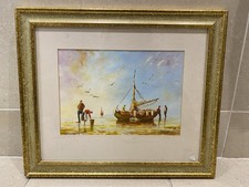 Signed Framed Oil Painting