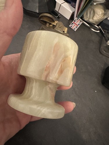 Vintage onyx table - , gas