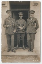 WW1 Royal Artillery 3 Officers