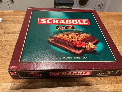 Scrabble deluxe edition - scrabble,