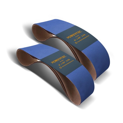 Powertec 6x48 zirconia sanding - powertec,