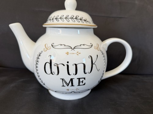 Large drink teapot - ‘drink, me’