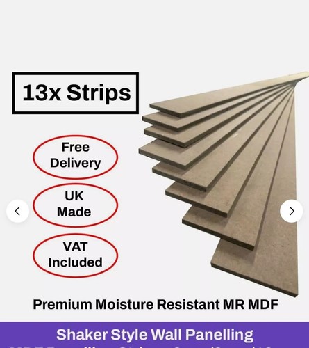Mdf panelling strips diy - mdf,