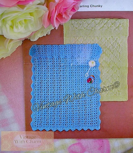 Vintage pram blanket cover - vintage,