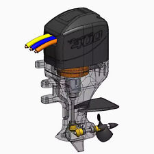 1:8 Racing 400 Outboard Motor