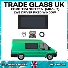 Ford Transit MK6/7 00–14 DRIVER Side Front Fixed Window MWB/LWB + FIT KIT+TRIM