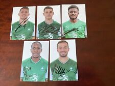 5 Plymouth Argyle Players ( Past & Present) Hand Signed 6x4” Photographs