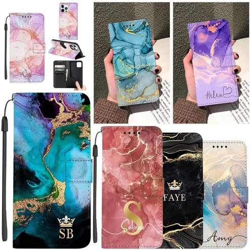 Marble custom folded wallet - marble,