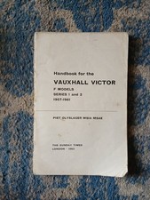 Handbook for the Vauxhall