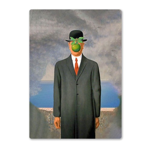 Metal wall sign - sign, classic