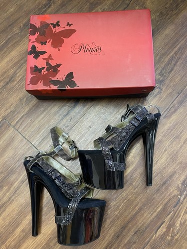 Pleaser for hustler black - pleaser,
