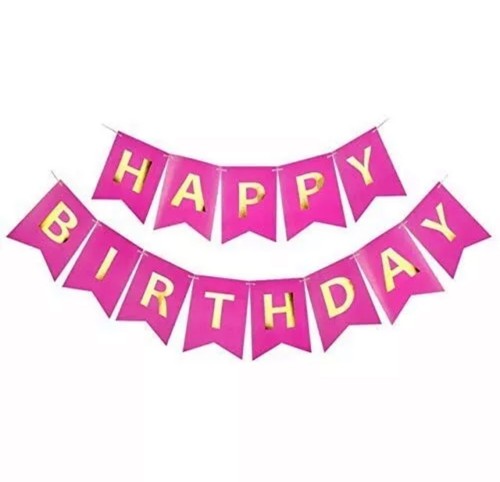 Happy birthday banner party - birthday,