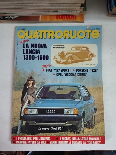1978 quattroruote december - 1978,