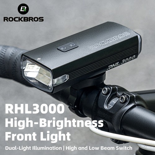 Rockbros bike headlight 3000 - bike,