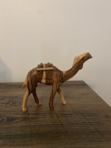 Vintage camel figurine hand - camel,