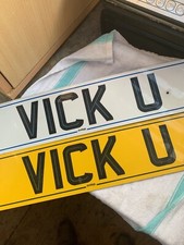 V1CKU Cherished Number plate Vicku  VICKY Victor Vick
