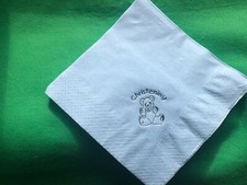 BABY BLUE CHRISTENING NAPKINS