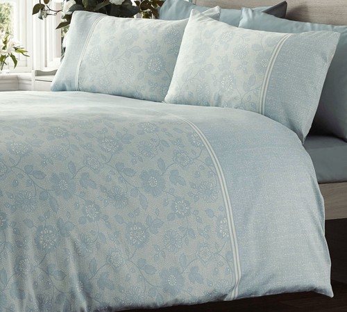 Lace print duck - lace, duvet