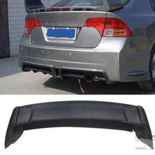 Rear Spoiler For 06-11 Honda Civic Saloon 4D Mugen Style RR Trunk Wing Lip Matte