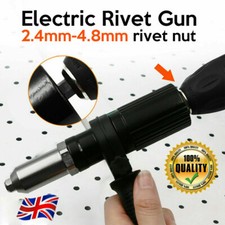 Rivet Nut Gun Adapter for Cordless Drill Electric Riveting Riveter Insert Tool