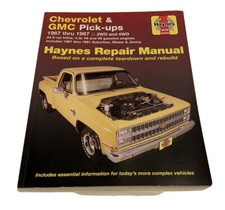Haynes repair manual chevrolet - haynes,
