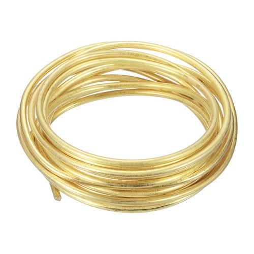 Gauge brass round wire - brass, 9.8