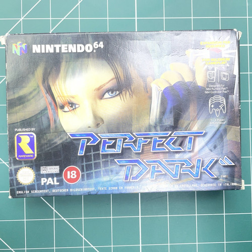 Perfect dark nintendo 64 - perfect,