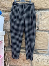 Monki Black & White Check