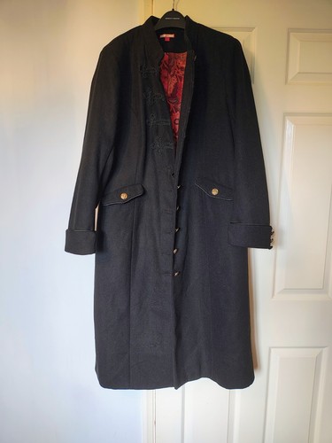 Joe browns black longline coat - joe,