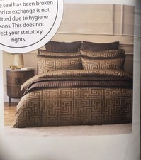 Dunelm hotel tris greek gold - dunelm,