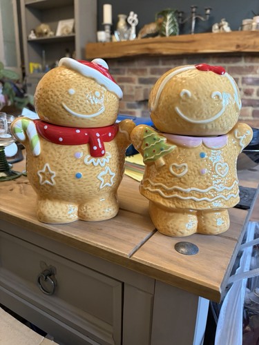 Gingerbread boy and girl - gingerbread,