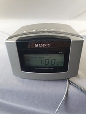 Sony ICF- C50L Digi Cube Clock Radio - Silver Dream Machine Vintage 