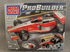 Mega Bloks Pro-Builder Racing Series Formula Racer 9717 Boxed No Instructions 