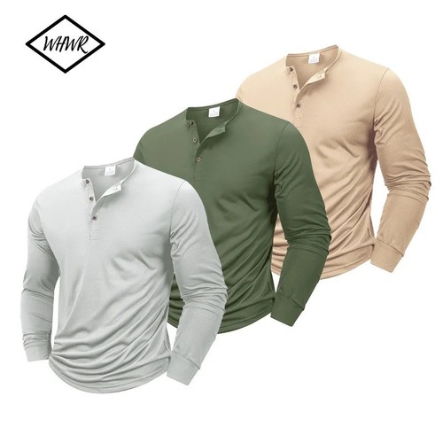 Men long sleeve plain - men's,