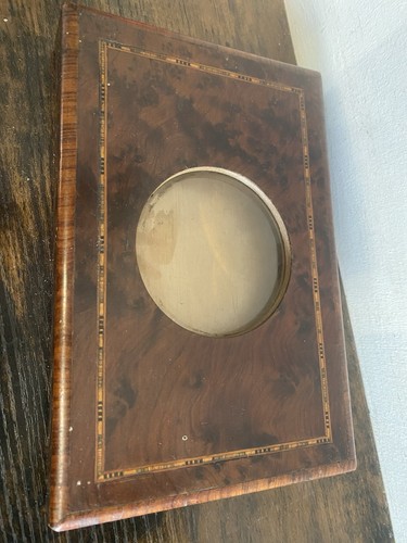 Antique graphoscope with burl - graphoscope,