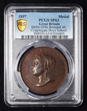PCGS SP63 1897 CRIPPLEGATE