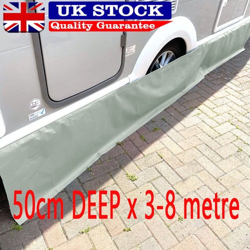 Caravan awning draught - awning,