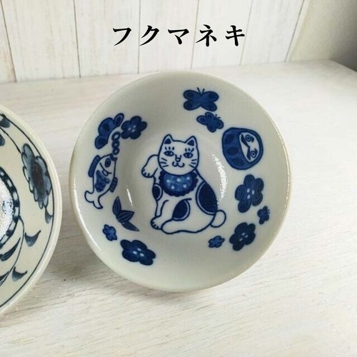 Blue white porcelain - blue, small