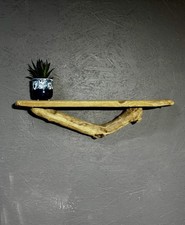 Small Hand Crafted Driftwood Shelf Wall Hanging