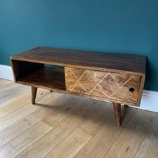 Mid-century style solid mango