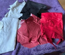 Real leather offcuts - leather, scrap